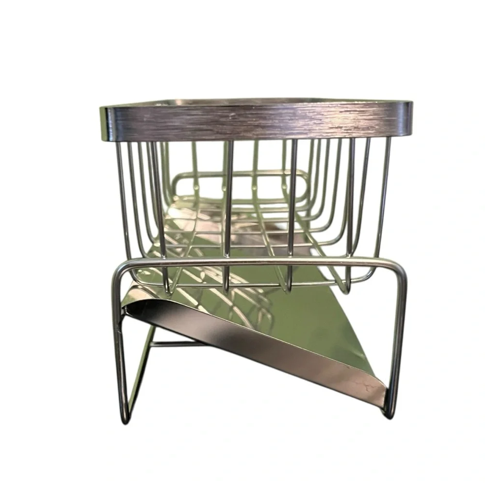 Stainless Steel Kitchen Dish soap Caddy CC